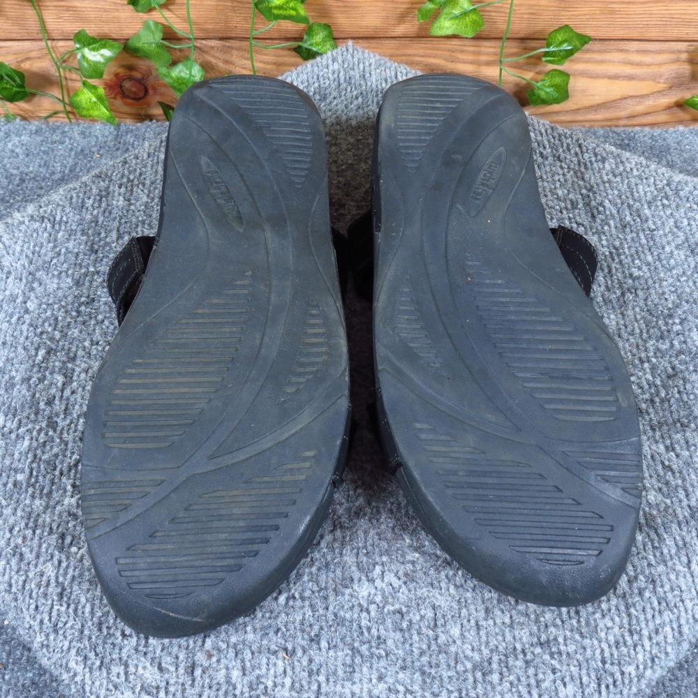 Easy Spirit ESHOWHIGH Women Slide Sandals Size 10 Walking Comfort Black Textile - Picture 7 of 7